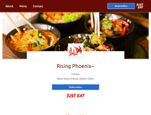 Tablet Screenshot of phoenixcourttakeaway.com